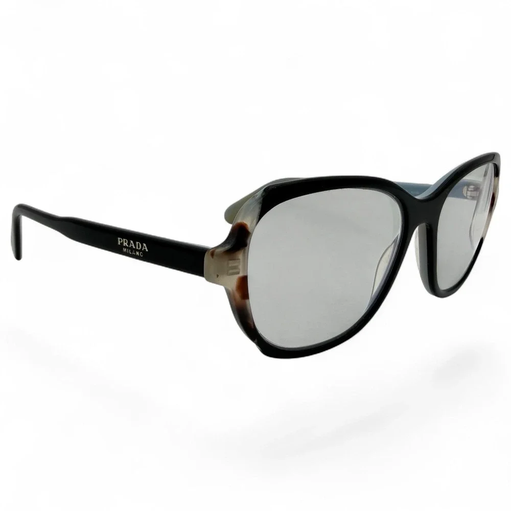 Prada VPR 03V KHR-1O1 Eyeglass Frames Blue Tortoise 54-17 Italy